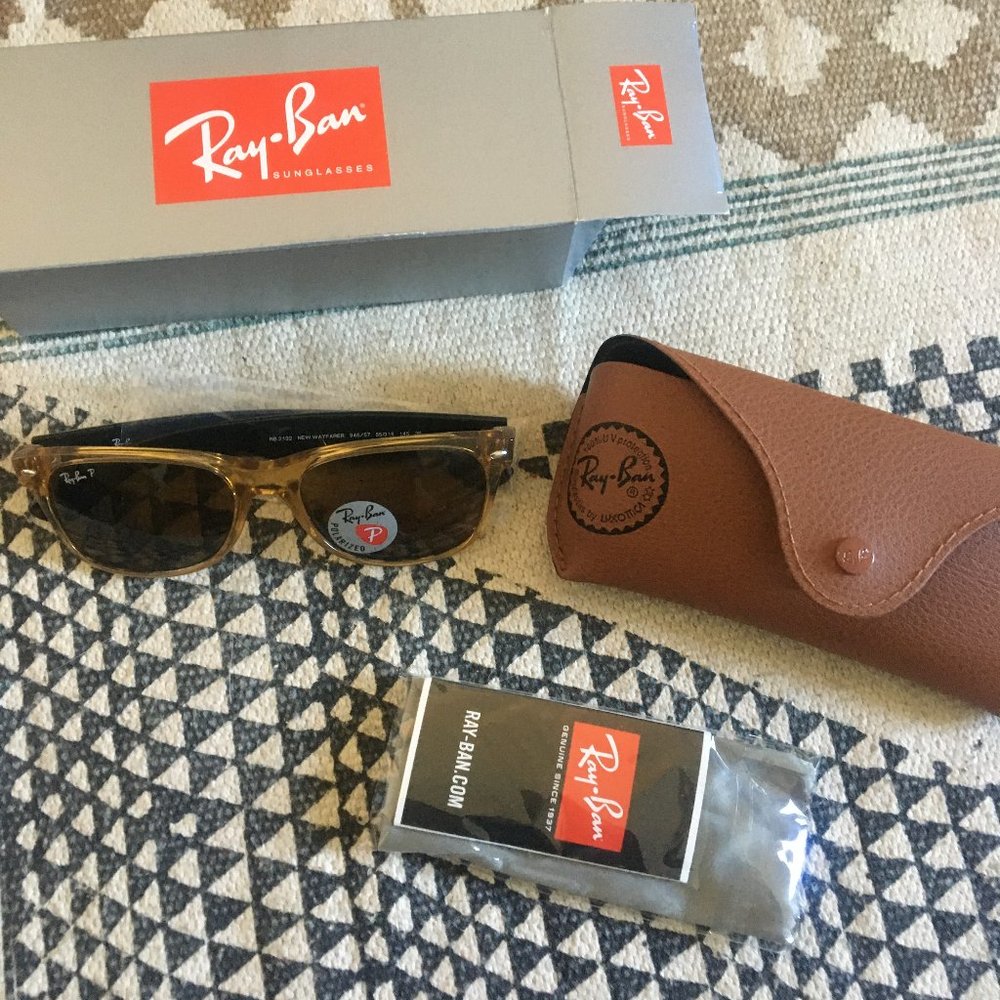 RayBan Polarized New Wayfinder - Honey